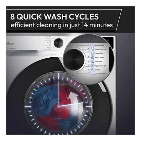 Hoover HGD 48S8C-80 8kg 1400 Spin Washing Machine - White